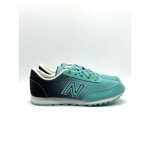 New Balance 501 GS Youth Size 5 Teal Blue Athletic Comfort Walking Sneakers